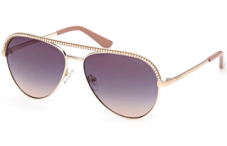 Sunglasses - Guess - GU00271 - 32B  SHINY PALE GOLD // GREY GRADIENT