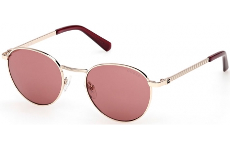 Gafas de Sol - Guess - GU00272 - 32S  SHINY PALE GOLD // BURGUNDY