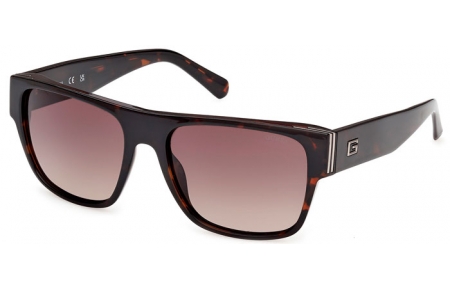 Lunettes de soleil - Guess - GU00277 - 52F  DARK HAVANA // BROWN GRADIENT