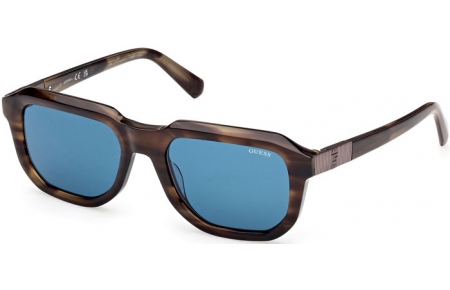 Lunettes de soleil - Guess - GU00278 - 98V  HAVANA GREEN // BLUE