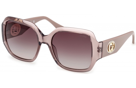 Gafas de Sol - Guess - GU00283 - 57F  SHINY BEIGE // BROWN GRADIENT