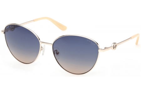 Gafas de Sol - Guess - GU00284 - 32W  SHINY PALE GOLD // BLUE GRADIENT