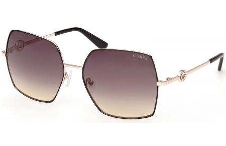 Gafas de Sol - Guess - GU00285 - 05B  MATTE BLACK PALE GOLD // GREY GRADIENT