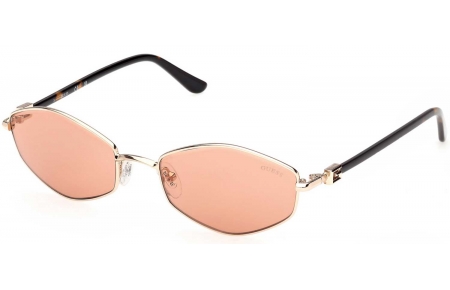Gafas de Sol - Guess - GU00289 - 32E  SHINY GOLD // LIGHT BROWN