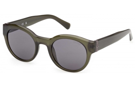 Gafas de Sol - Guess - GU00298 - 96A  SHINY OLIVE GREEN // DARK GREY