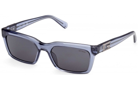 Gafas de Sol - Guess - GU00300 - 90A  SHINY BLUE // DARK GREY