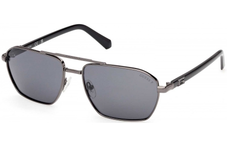Gafas de Sol - Guess - GU00301 - 08D  SHINY BRONZE // DARK GREY POLARIZED