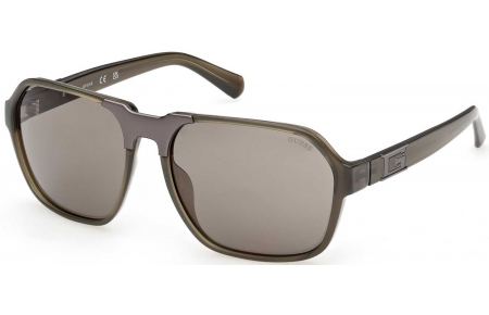 Gafas de Sol - Guess - GU00302 - 96A  SHINY MILITARY GREEN // GREY