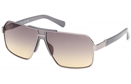 Gafas de Sol - Guess - GU00305 - 08F  SHINY DARK RUTHENIUM // BROWN GRADIENT