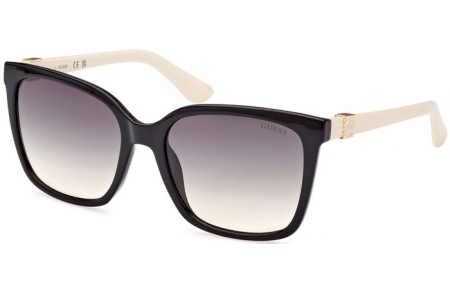 Lunettes de soleil - Guess - GU7865 - 05B  SHINY BLACK // GREY GRADIENT