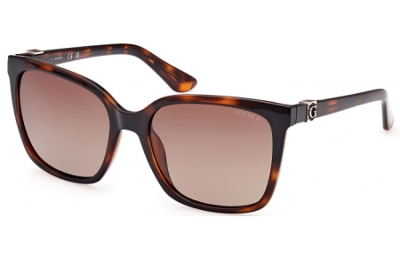 Lunettes de soleil - Guess - GU7865 - 52H  DARK HAVANA // BROWN GRADIENT POLARIZED