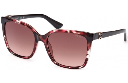 Sunglasses - Guess - GU7865 - 55T  RED HAVANA // BURGUNDY GRADIENT