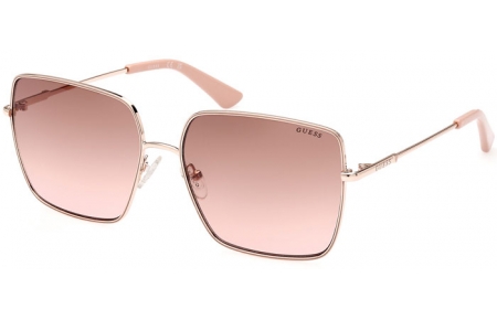 Lunettes de soleil - Guess - GU7866 - 32F  SHINY GOLD // BROWN GRADIENT