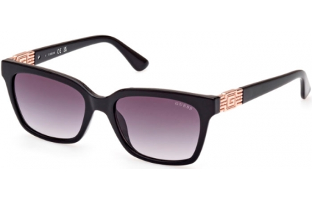 Gafas de Sol - Guess - GU7869 - 01B  SHINY BLACK // GREY GRADIENT