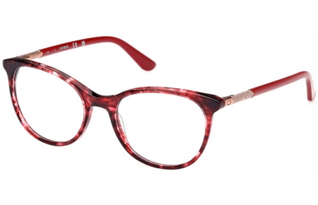 Lunettes de vue - Guess - GU2657-N - 066  HAVANA RED