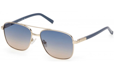 Gafas de Sol - Guess - GU3040 - 33W  SHINY PALE GOLD // BLUE GRADIENT