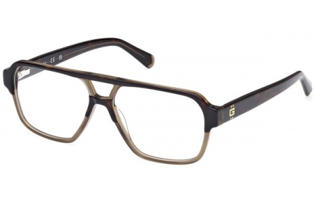 Monturas - Guess - GU50093 - 056  DARK HAVANA LIGHT BROWN