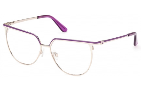 Monturas - Guess - GU50147 - 083  SHINY PALE GOLD PURPLE
