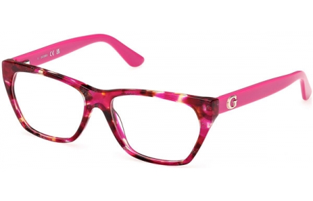 Lunettes de vue - Guess - GU50234 - 078  HAVANA FUCHSIA