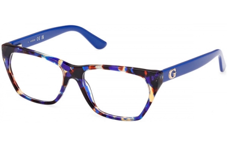 Lunettes de vue - Guess - GU50234 - 092  HAVANA BLUE