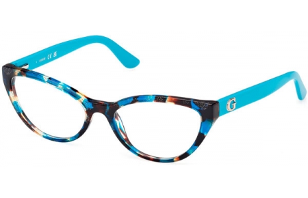 Monturas - Guess - GU50236 - 087  HAVANA TURQUOISE