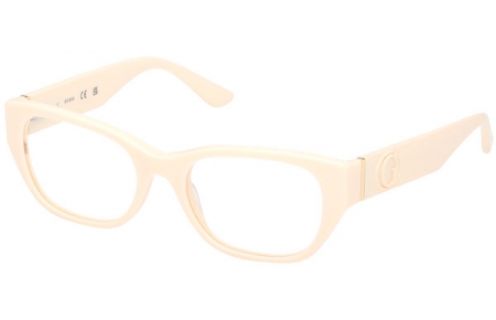 Monturas - Guess - GU50304 - 025  SHINY IVORY