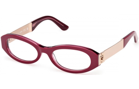 Lunettes de vue - Guess - GU50315 - 081  SHINY BORDEAUX