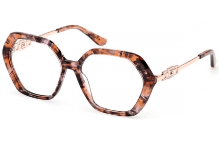 Lunettes de vue - Guess - GU50317 - 074  BROWN PRINT