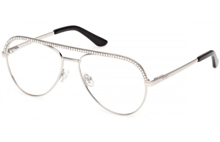 Lunettes de vue - Guess - GU50321 - 010  SHINY LIGHT RUTHENIUM