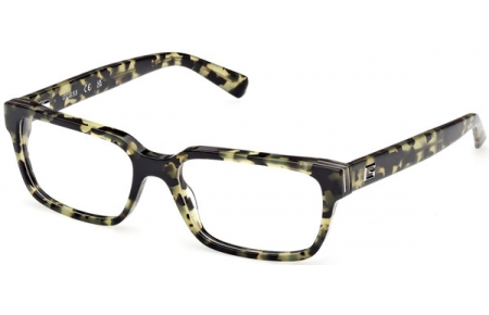 Monturas - Guess - GU50329 - 098  HAVANA DARK GREEN