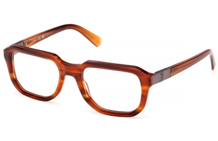 Monturas - Guess - GU50332 - 047  STRIPED LIGHT BROWN