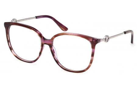 Monturas - Guess - GU50350 - 068  STRIPED BORDEAUX