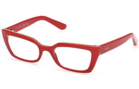 Monturas - Guess - GU50360 - 066  SHINY RED