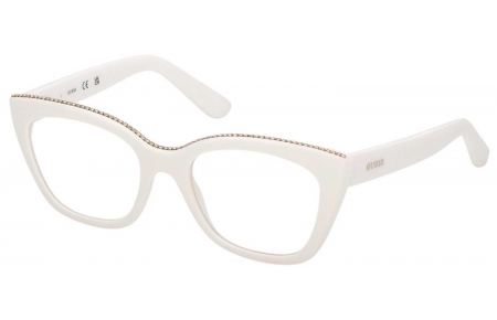 Monturas - Guess - GU50361 - 021  SHINY WHITE