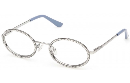 Monturas - Guess - GU50362 - 010  SHINY LIGHT RUTHENIUM