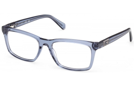 Monturas - Guess - GU50368 - 090  SHINY TRANSPARENT BLUE