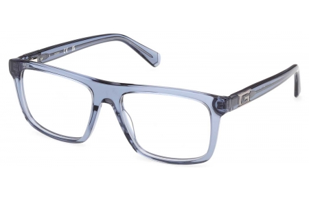 Monturas - Guess - GU50369 - 090  SHINY TRANSPARENT BLUE