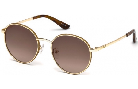 Sunglasses - Guess - GU7556 - 32F  GOLD // BROWN GRADIENT