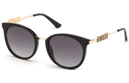 Gafas de Sol - Guess - GU7645 - 01B  SHINY BLACK // GREY GRADIENT