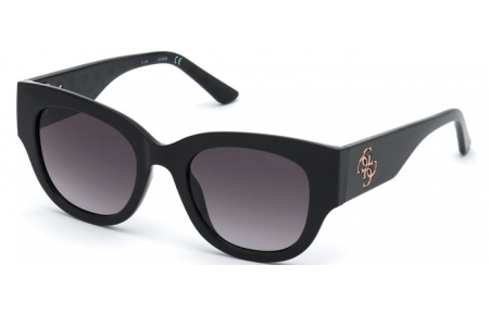 Sunglasses - Guess - GU7680 - 01B  SHINY BLACK // GREY GRADIENT