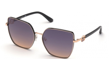 Gafas de Sol - Guess - GU7790-S  - 28Z  SHINY GOLD BLACK // GREY GRADIENT MIRROR