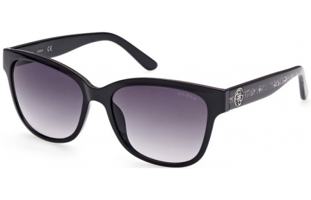 Gafas de Sol - Guess - GU7823 - 01B  SHINY BLACK // GREY GRADIENT