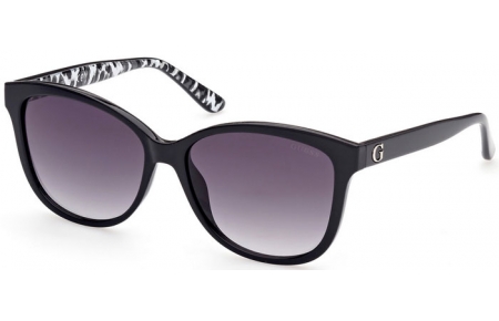 Gafas de Sol - Guess - GU7828 - 01B  SHINY BLACK // GREY GRADIENT