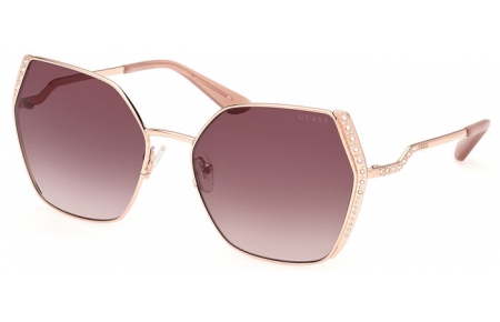 Gafas de Sol - Guess - GU7843-S - 28Z SHINY ROSE GOLD // BROWN GRADIENT