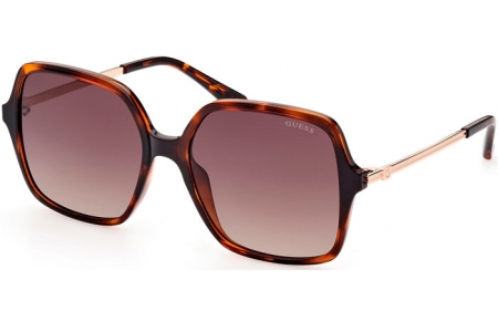 Gafas de Sol - Guess - GU7845 - 52F  DARK HAVANA // BROWN GRADIENT