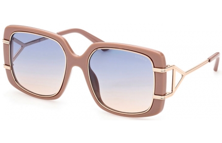 Gafas de Sol - Guess - GU7854 - 57W  SHINY BEIGE // BLUE GRADIENT