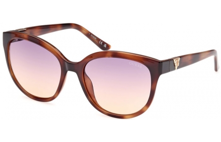 Gafas de Sol - Guess - GU7877 - 53Z  HAVANA // LIGHT VIOLET GRADIENT MIRROR