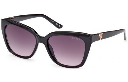 Lunettes de soleil - Guess - GU7878 - 01B  SHINY BLACK // GREY GRADIENT