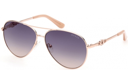 Gafas de Sol - Guess - GU7885-H  - 28W  SHINY GOLD // BLUE GRADIENT