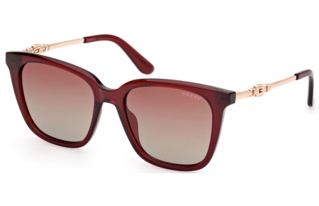 Sunglasses - Guess - GU7886 - 69F  SHINY BORDEAUX // BROWN GRADIENT